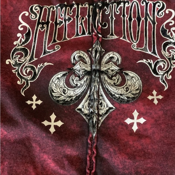 Men’s Large NWOT Long Sleeve Authentic Affliction Shirt. Buckle Purchase. FIRM $ - Picture 6 of 6